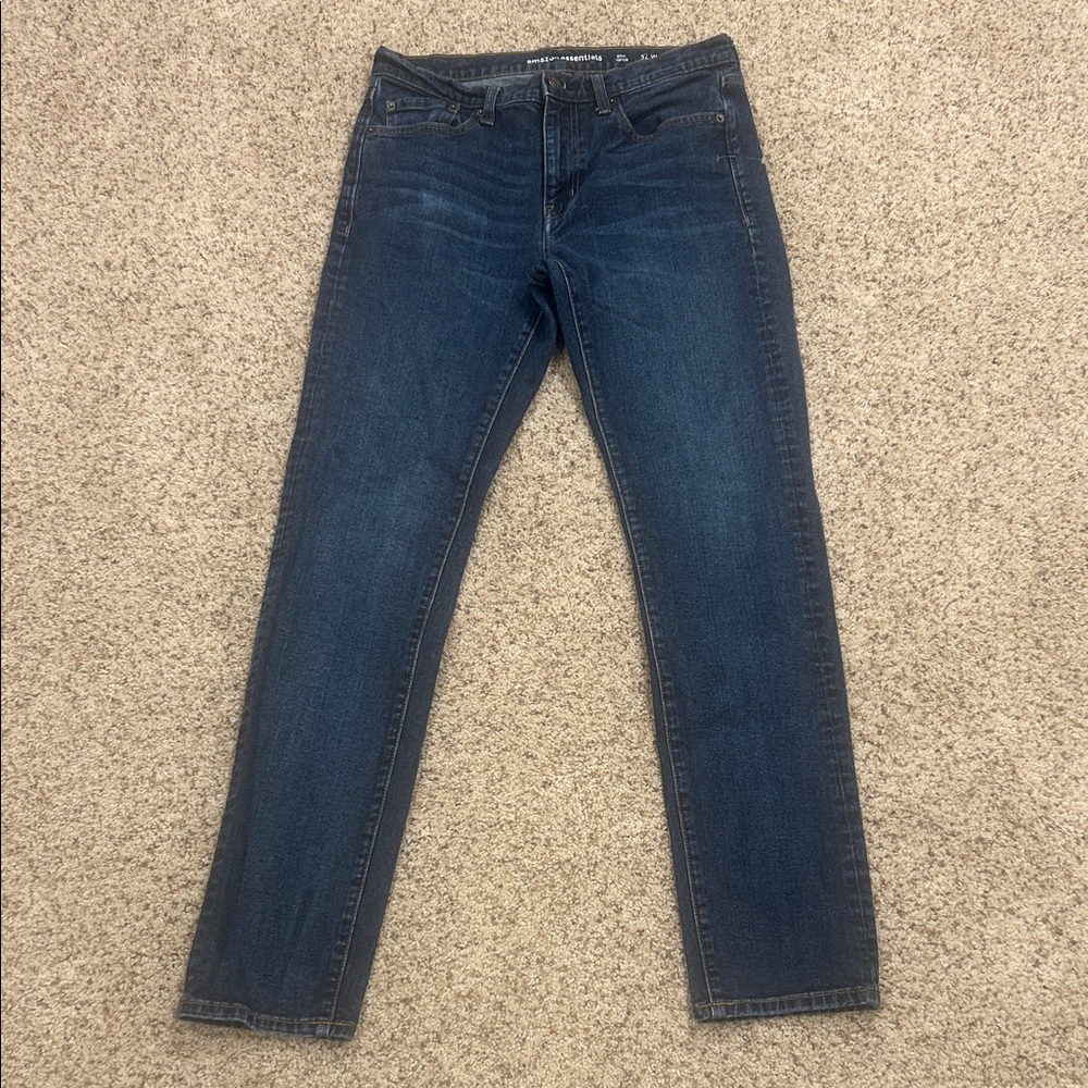 Amazon Essentials Blue Denim Slim Mince Jeans